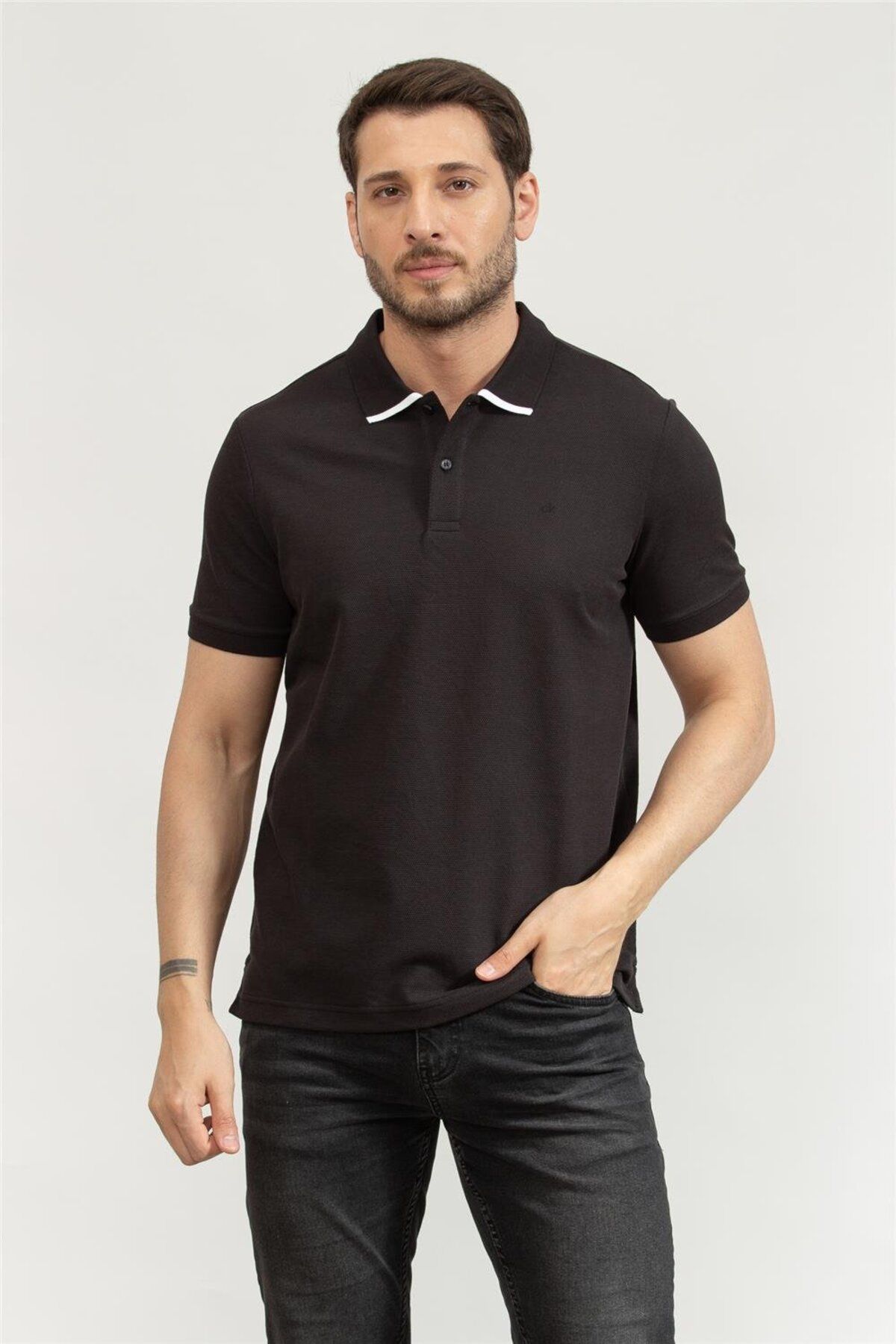 Calvin Klein Erkek Polo Yaka T-Shirt