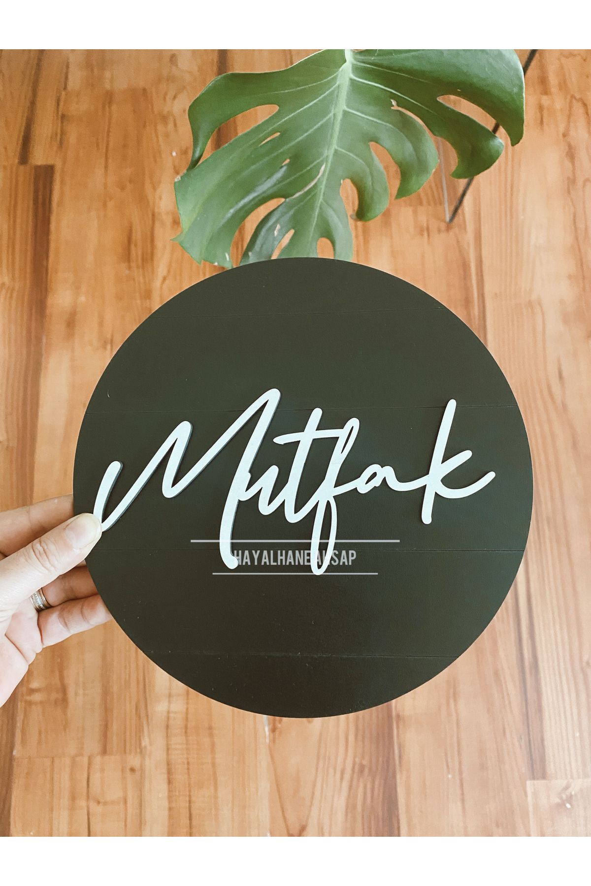 HAYALHANE AHŞAP Kitchen / Mutfak Dekor Tabelası