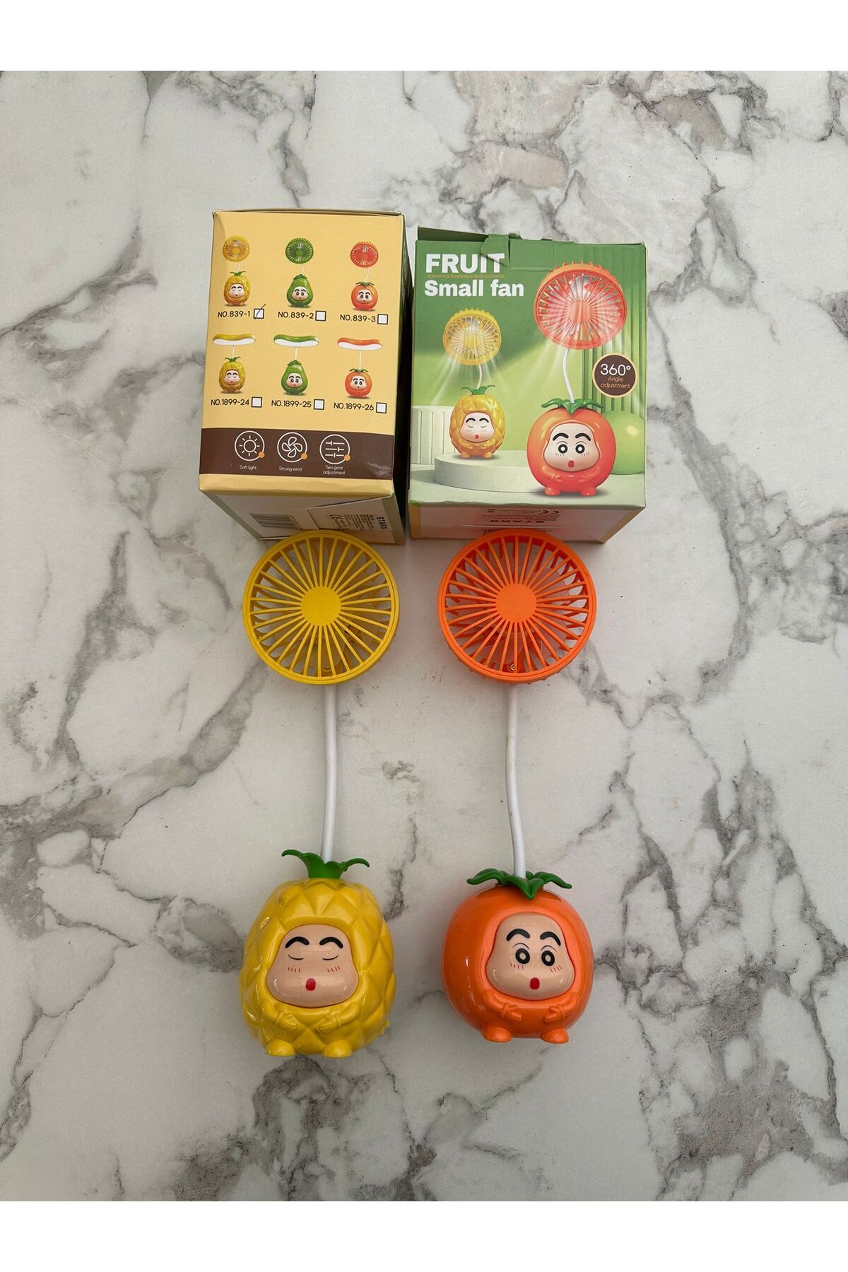 FRUITFLOW Fruit Taşınabilir Şarjlı Soğutuculu Mini El Fanı