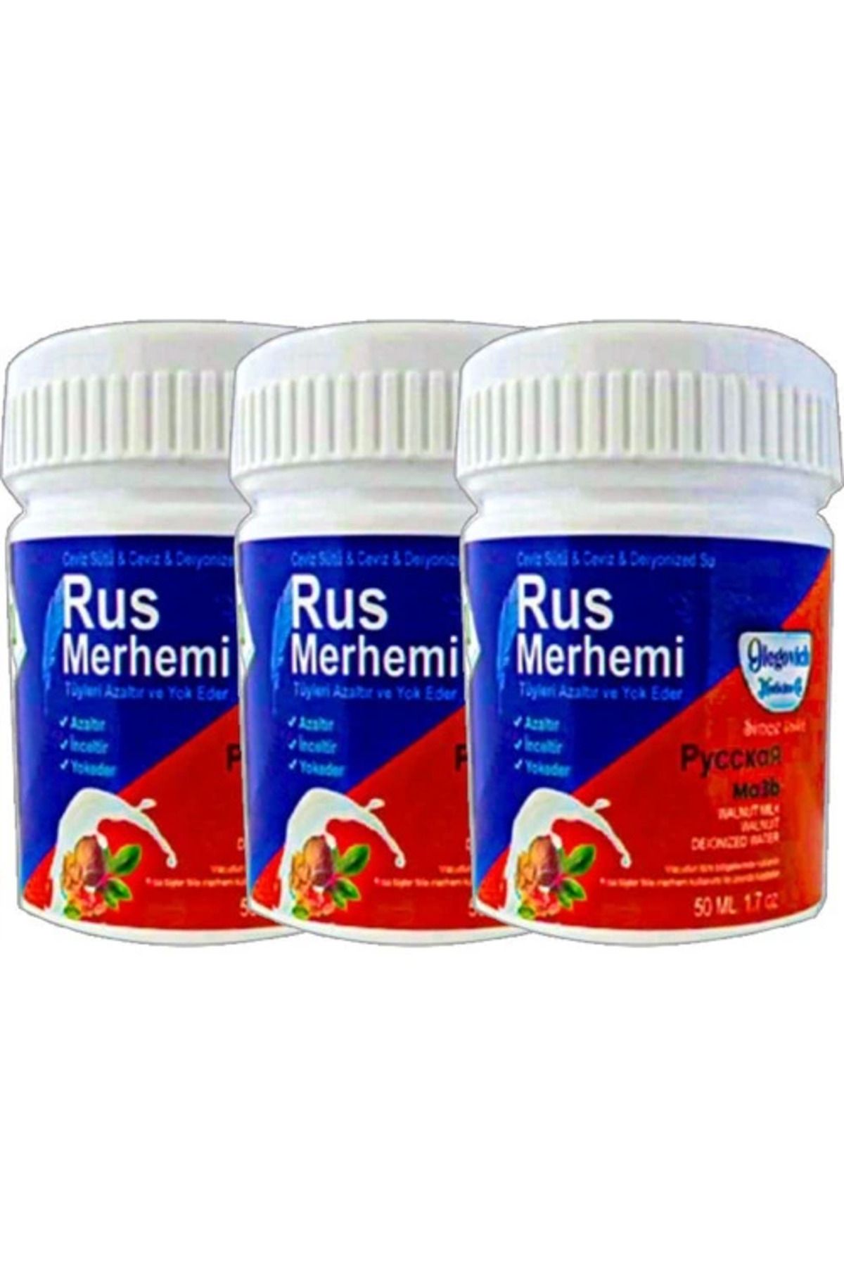 Emper Glegnd Blue Tüylere Krem Russ Merhemi 3 x 50 ml HAZN926000339