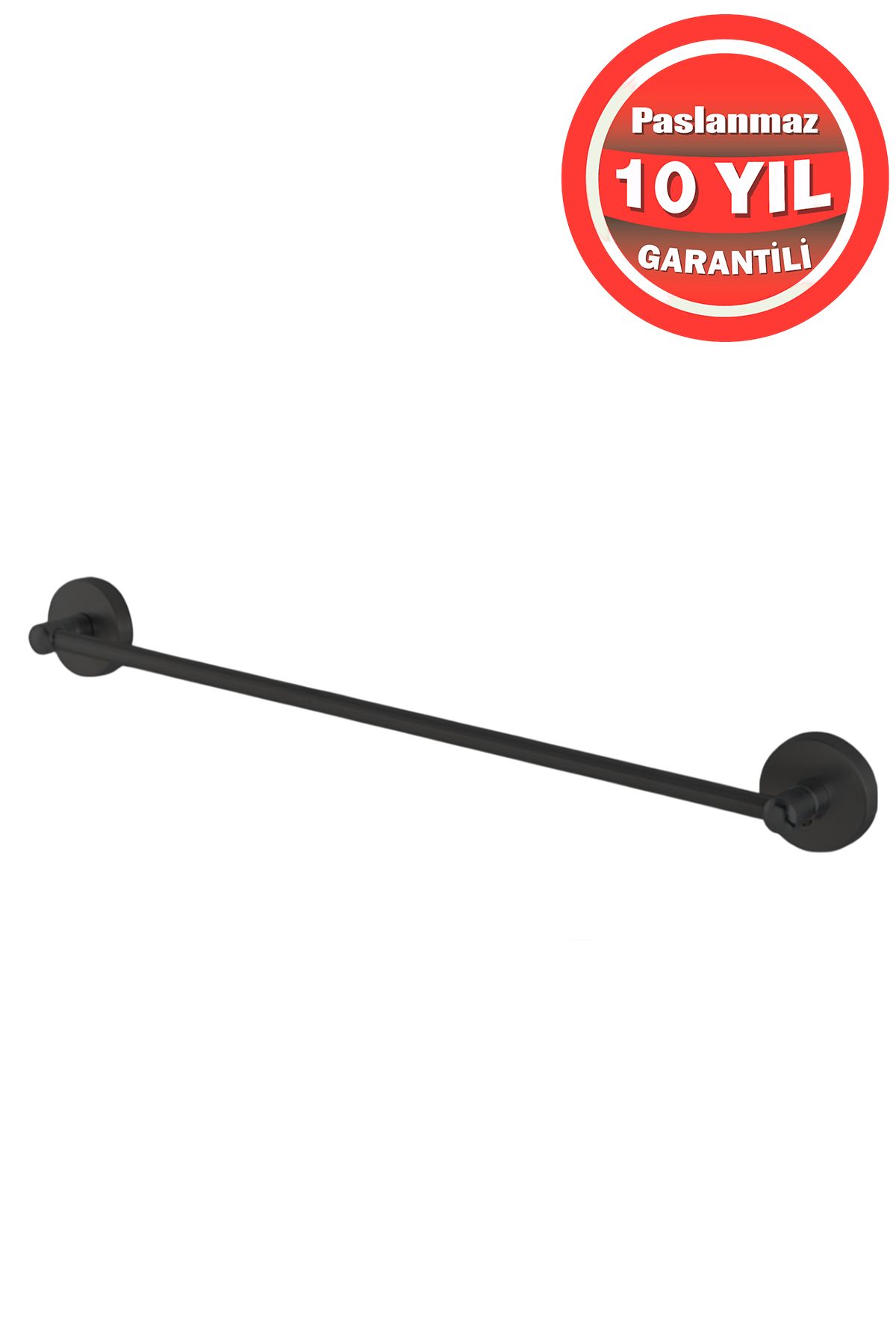 CLK Paslanmaz Pirinç Mat Siyah Paslanmaz Pirinç Karaca 40 Cm Uzun Havluluk