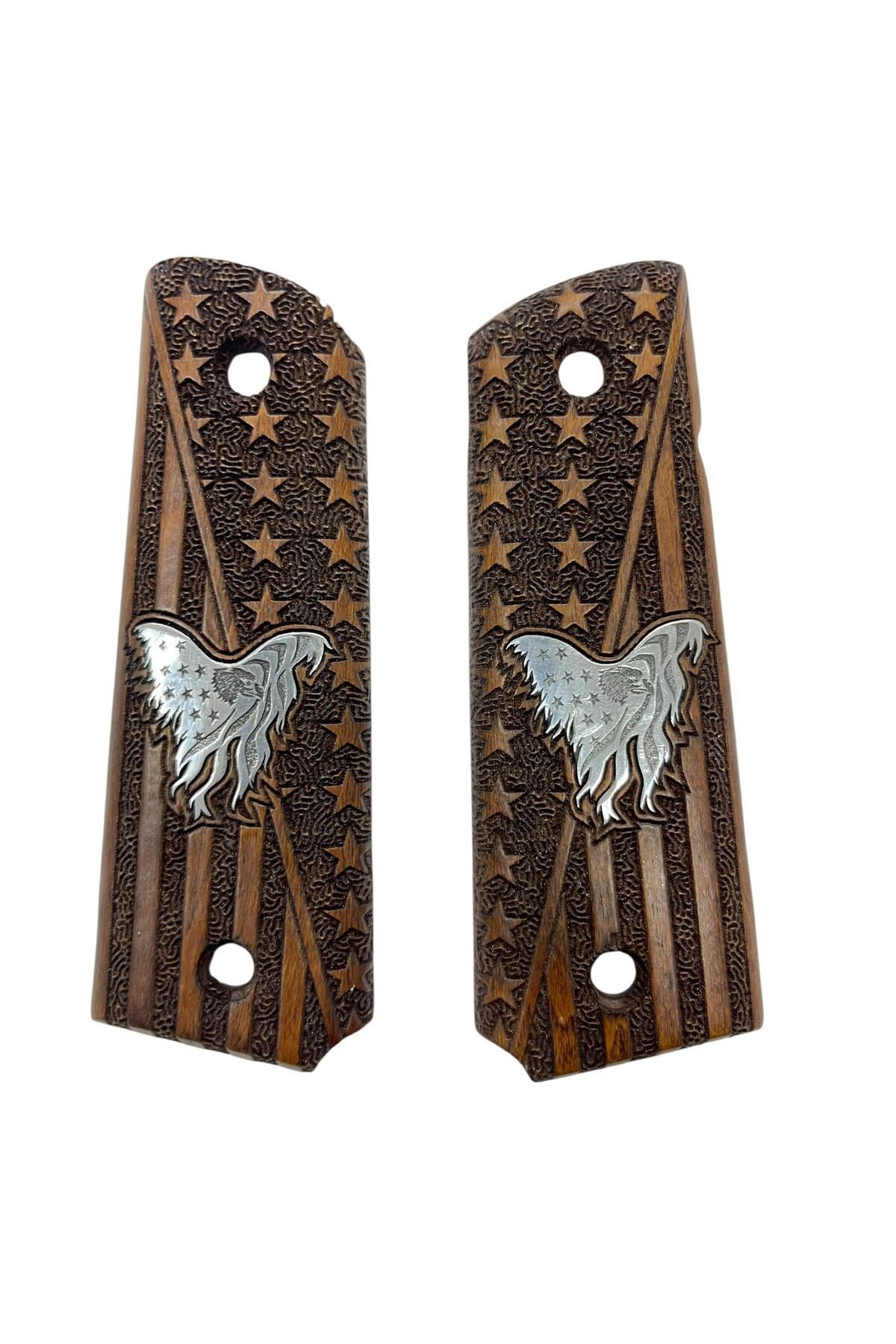 bahadırsilahcılık Colt 1911 Ahşap lazer kesim Kabzesi