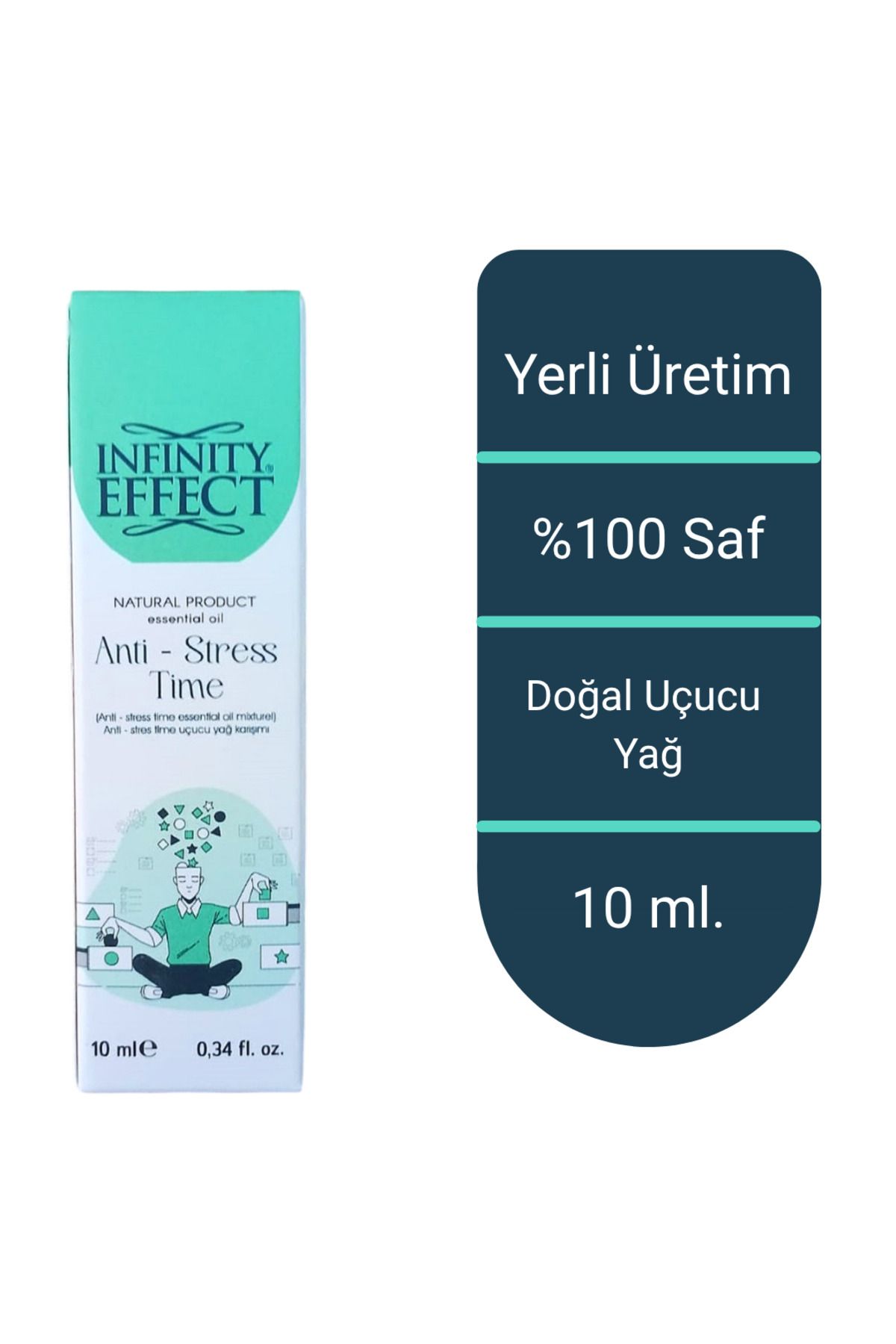 CYBERBAZAAR infinity effect Anti Stress Time Uçucu Yağ Buhurdanlık Yağı Difizör Esansı Oda Kokusu Esansı