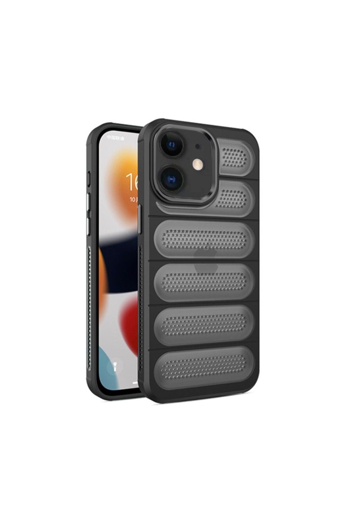 CDA STORE İPhone 11 Uyumlu Siyah Renk Hava Akışlı Maxi Kılıf