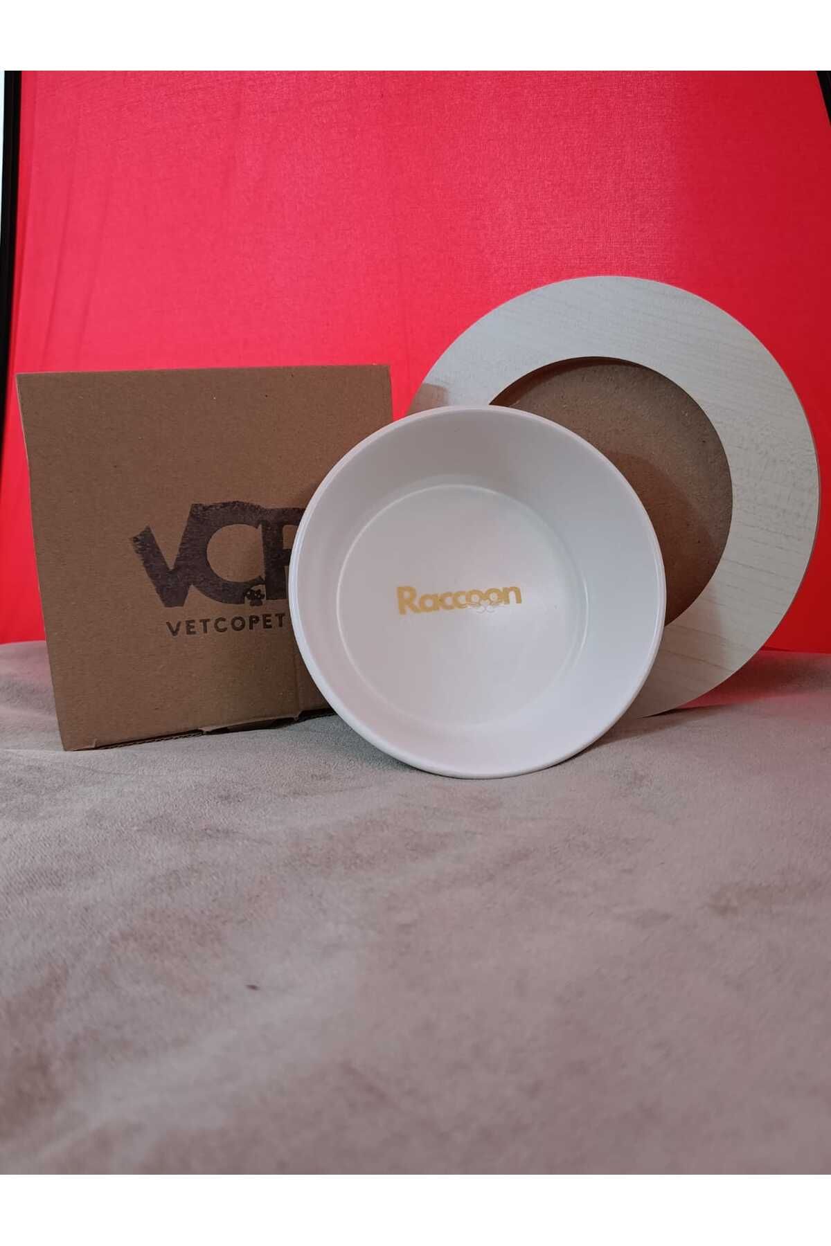 raccoon Zeus Tekli Seramik Mama Kabı 600 Ml