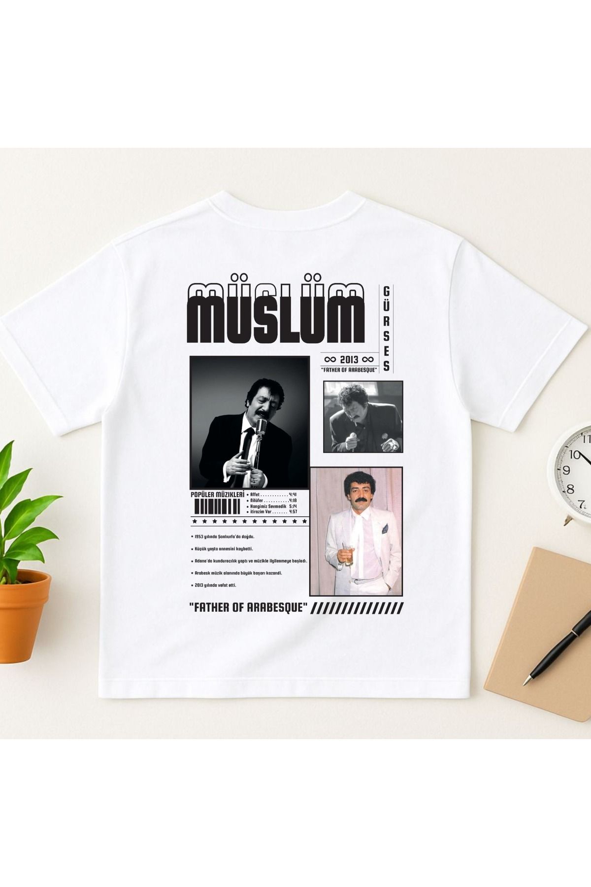 Artwen Müslüm Baskılır Regular Fit Tişört