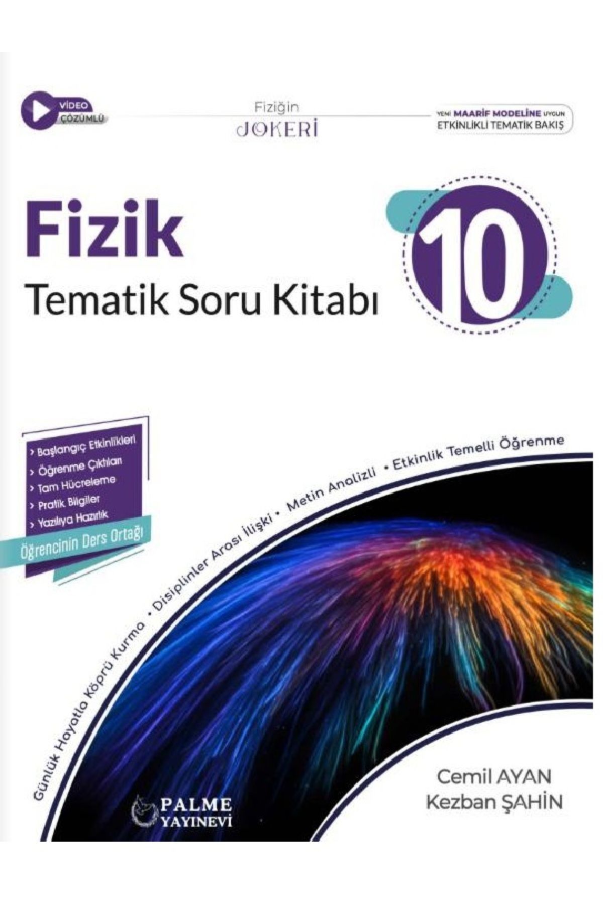 Palme Yayınevi 10.SINIF JOKER FİZİK SORU KİTABI TEMATİK *YENİ MÜFREDAT*