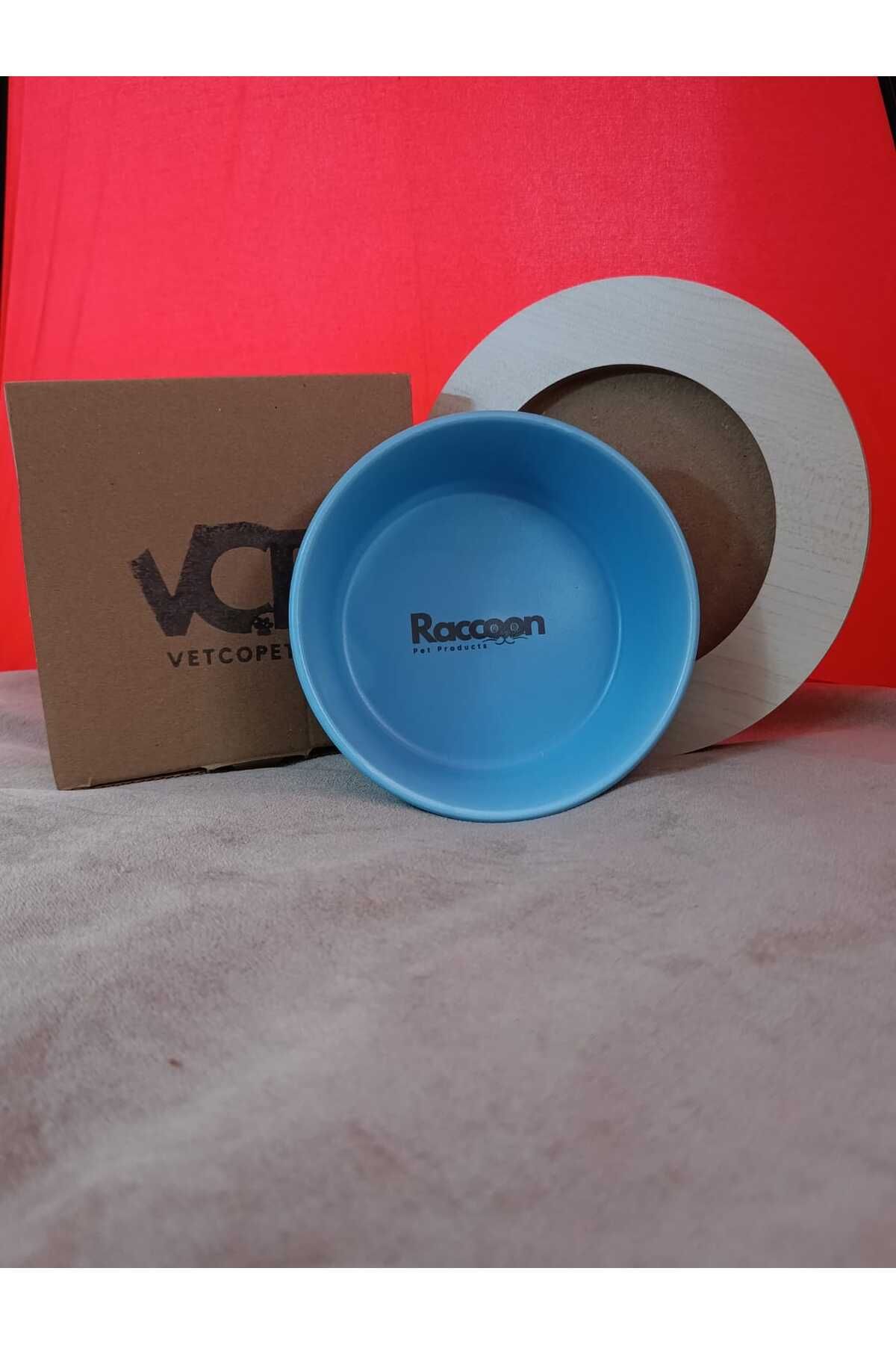 raccoon Zeus Tekli Seramik Mama Kabı 400 Ml
