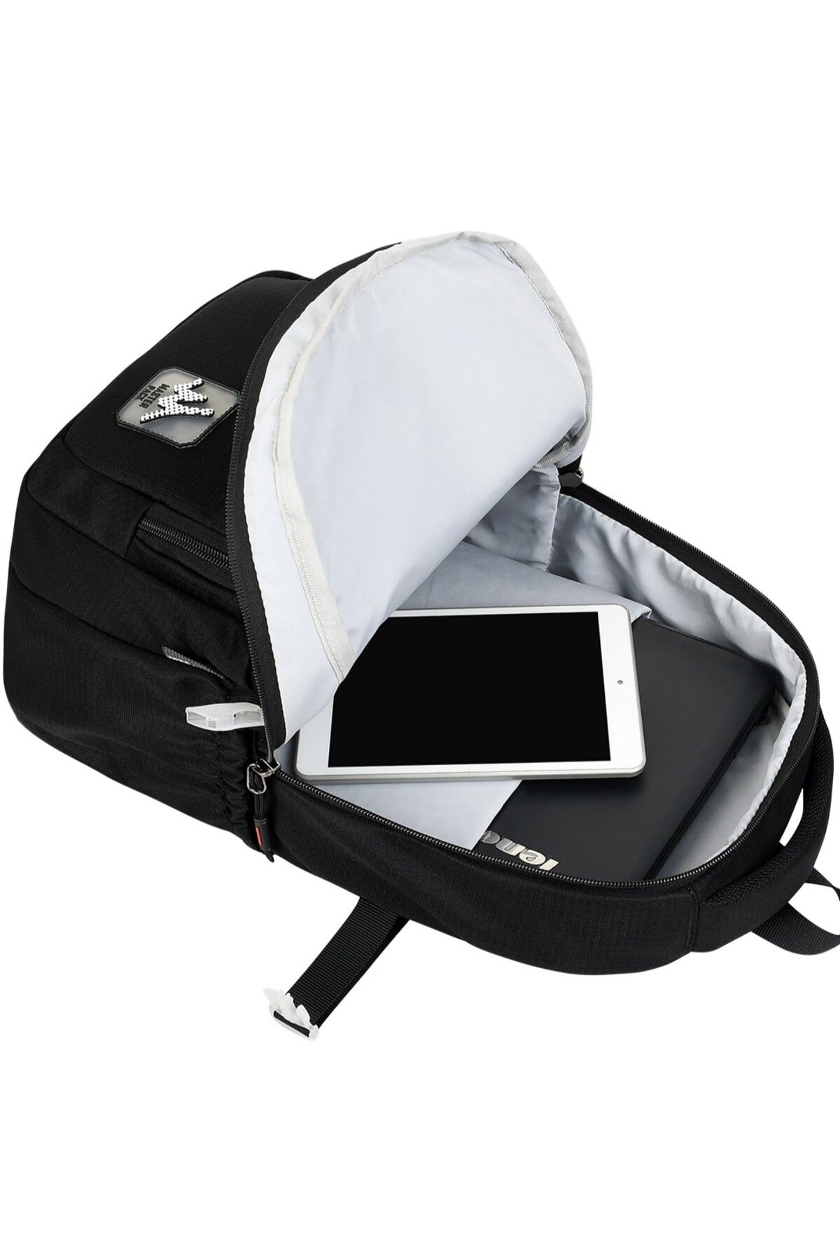 ms mixxstore-Țesătură rezistentă la apă Rucsac de călătorie de lux unisex de dimensiuni mari și ghiozdan / 7001 6