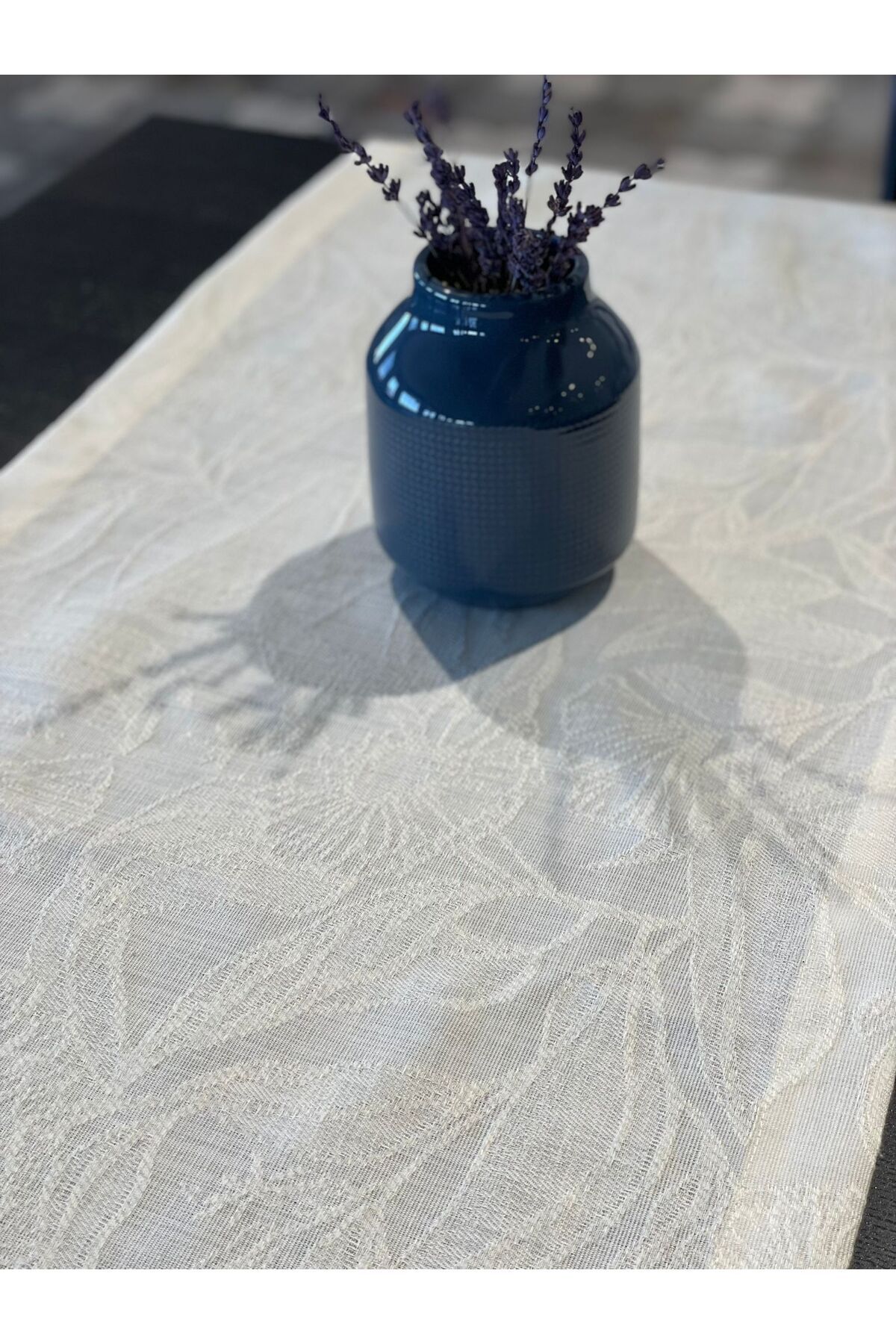 Lucien Home Çiçek Desen Jakarlı Runner (45*150)
