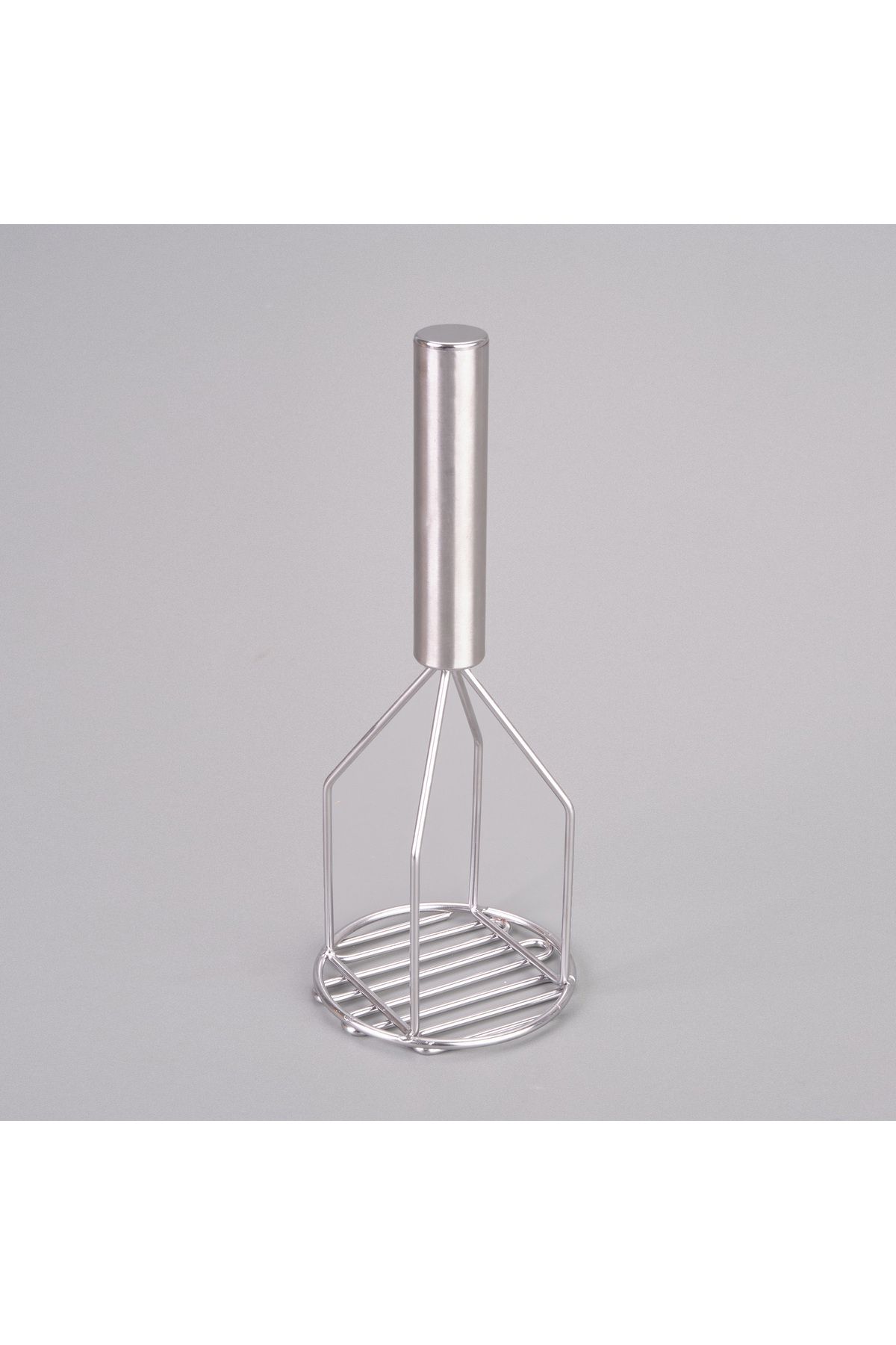 AROW Çizgili Patates Ezici - Gri - 26 cm