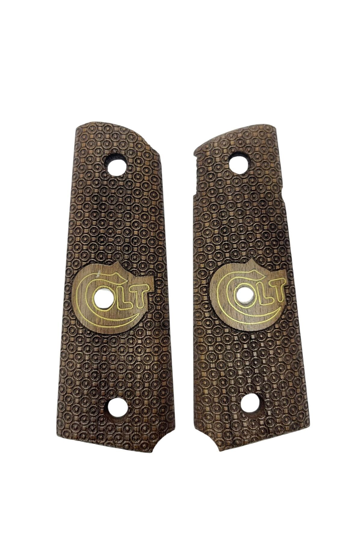 bahadırsilahcılık Colt 1911 Ahşap lazer kesim Kabzesi