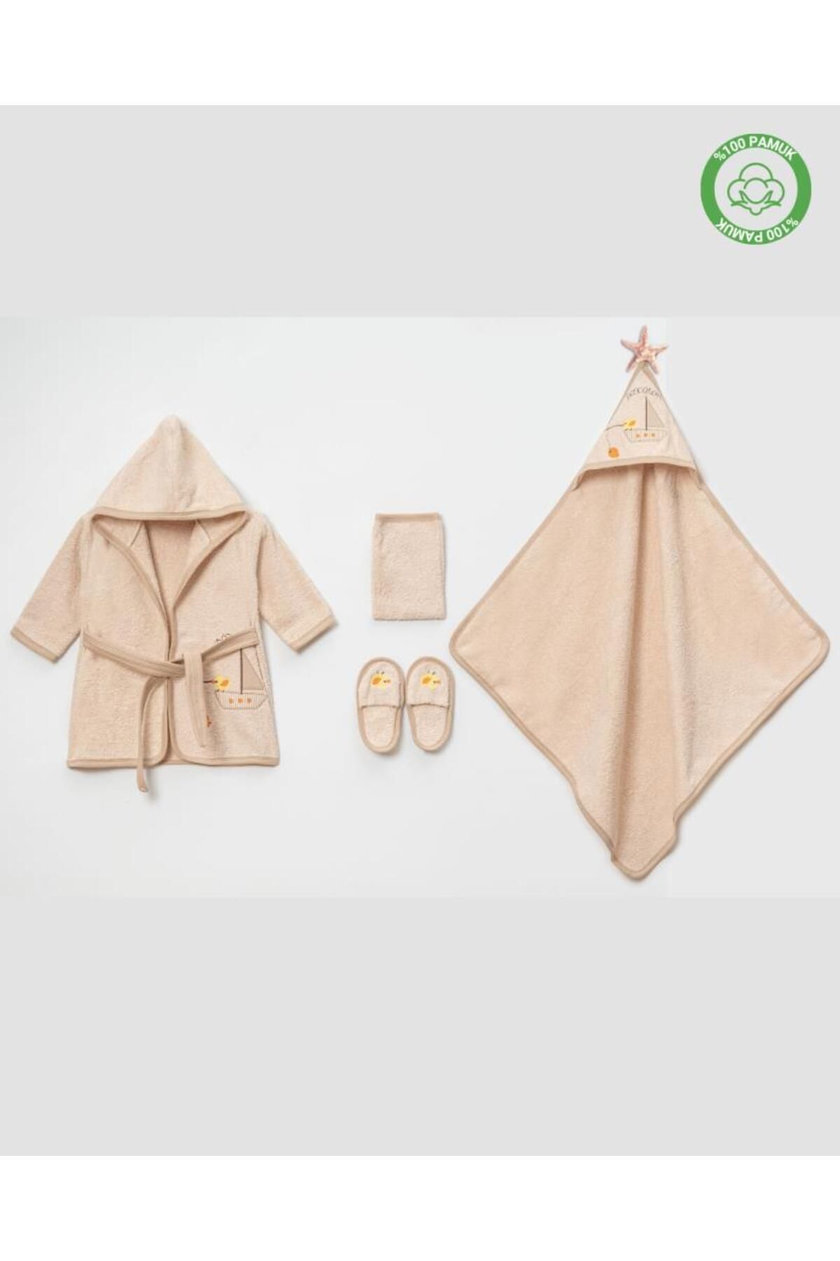 ankibaby Civcivli Bornoz Takımı (1-2 Yaş)