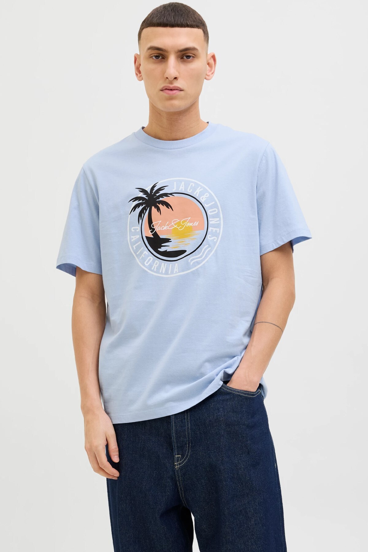 تیشرت جک اند جونز TYCE2883DB24AADD377A30700