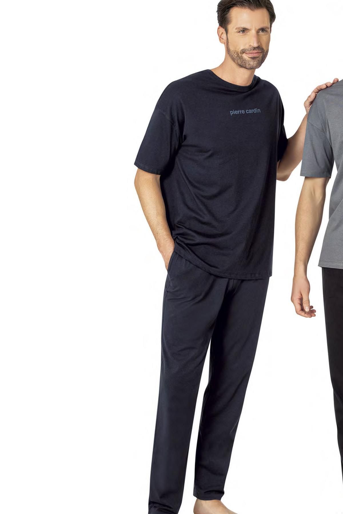 Pierre Cardin , %100 Pamuk, Oversize Pijama Takım,