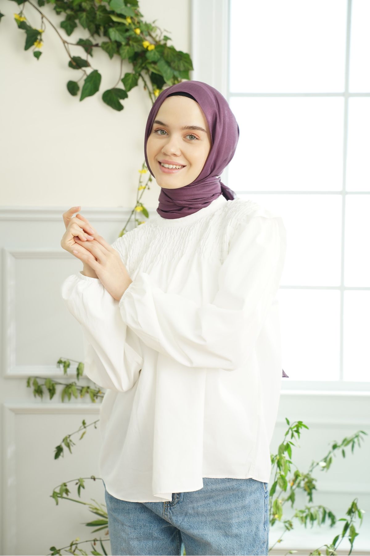 ARMANDA PRENSES SERİSİ ÇERÇEVELİ DÜZ DESEN ŞAL