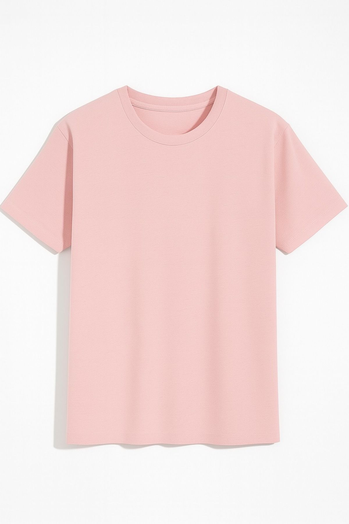AFROGİYİM Unisex Düz Renk T-shirt