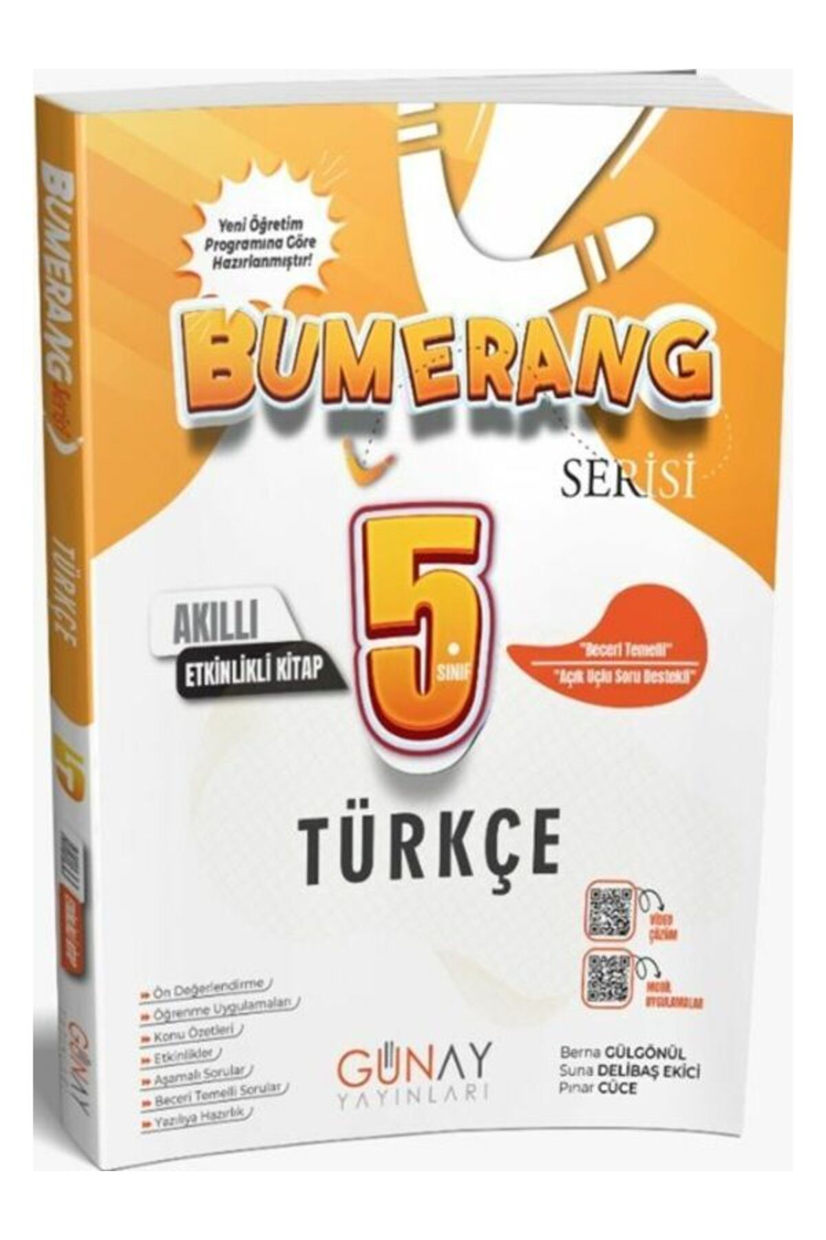 Günay Yayınları Günay 5.Sınıf Bumerang Etkinlikli Türkçe