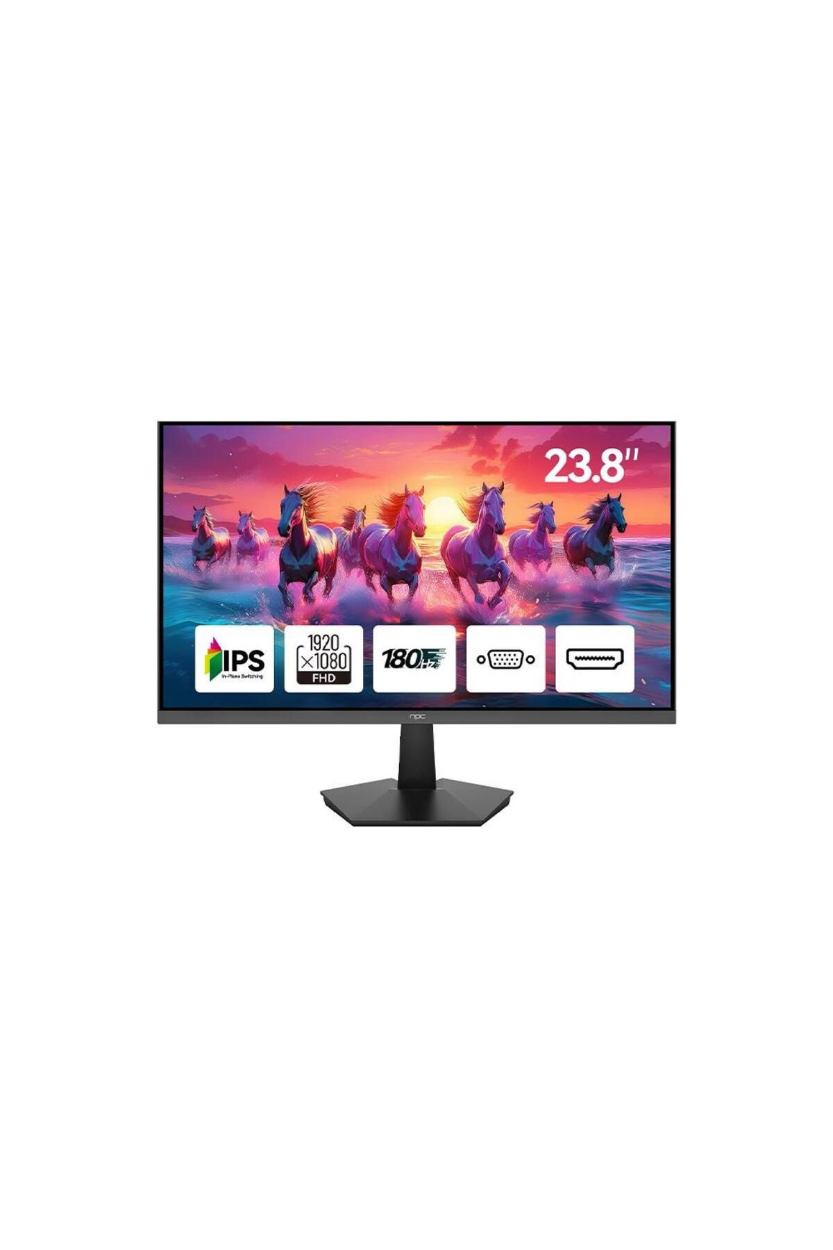 Npc 23.8" MD2408-A 180Hz 1ms IPS FHD Gaming Monitör