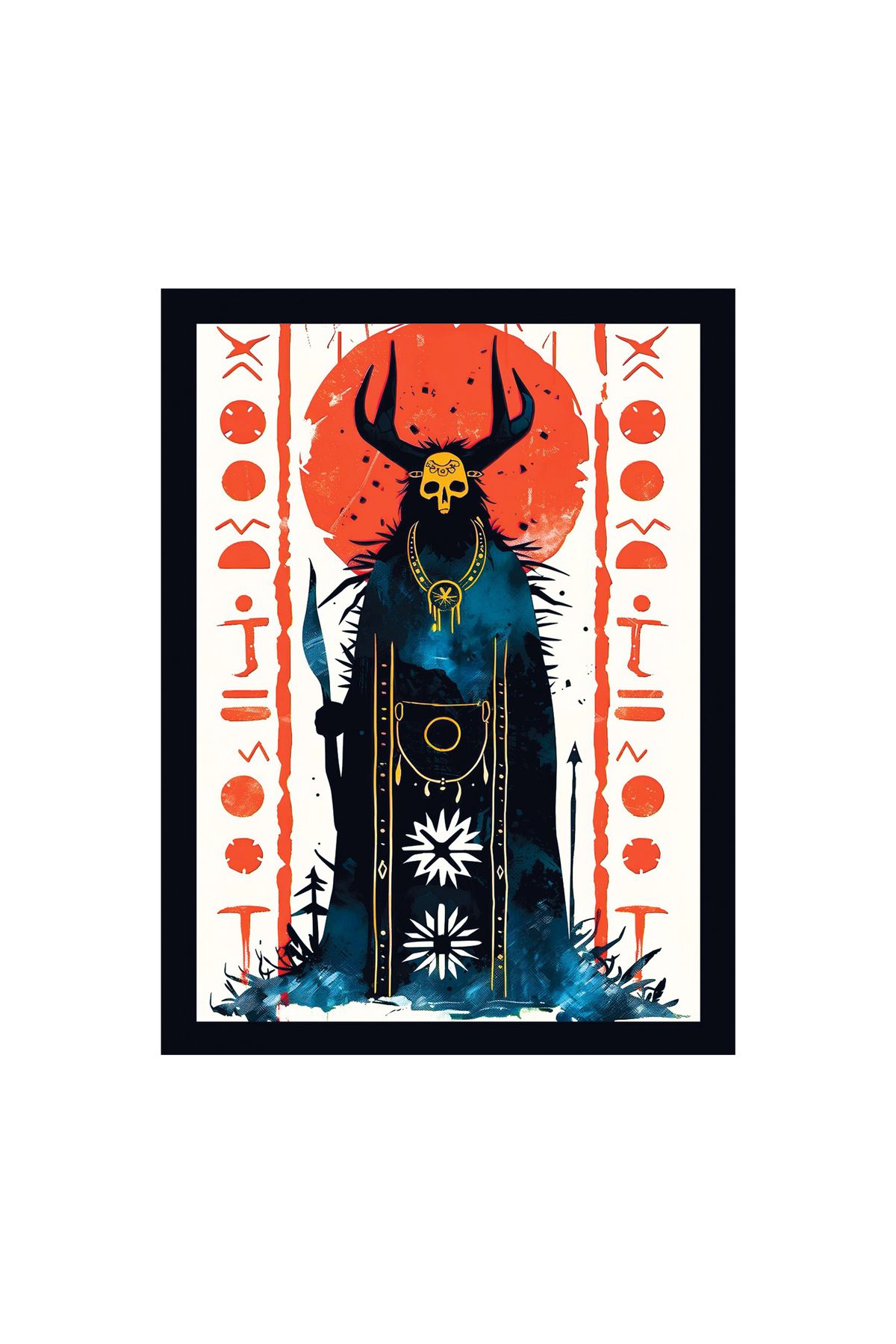 Hi Kami Poster – 18x24 cm | 300 gr Art Kağıt | Dekoratif & Özel Baskı
