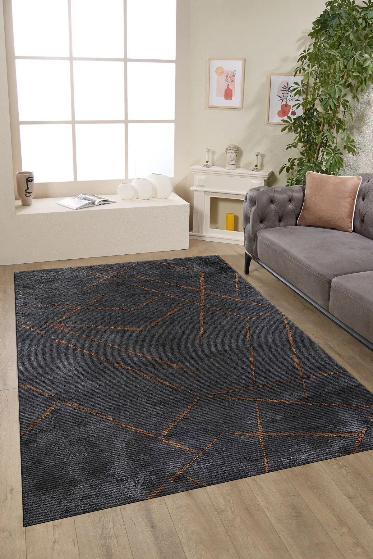 LTS HOME Dijital BASKILI Renkli Kaymaz Taban Yıkanabilir Modern Mutfak Halısı Salon Halısı Yolluk