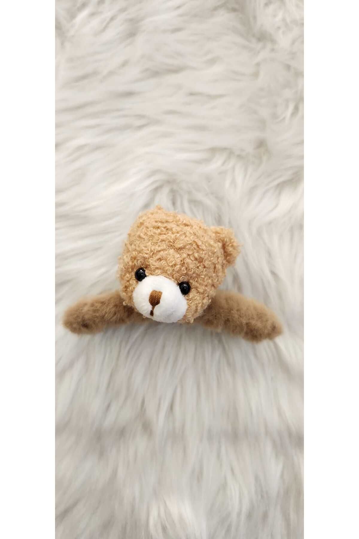 Atölye03 Ayıcıklı Peluş Kıskaçlı Toka