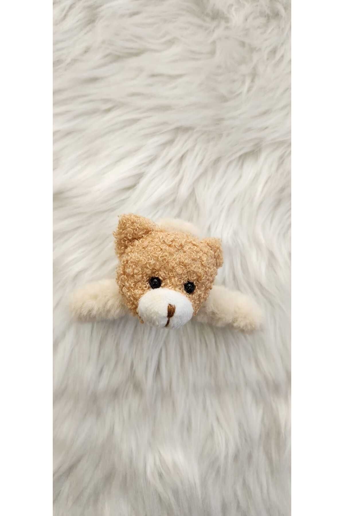 Atölye03 Ayıcıklı Peluş Kıskaçlı Toka