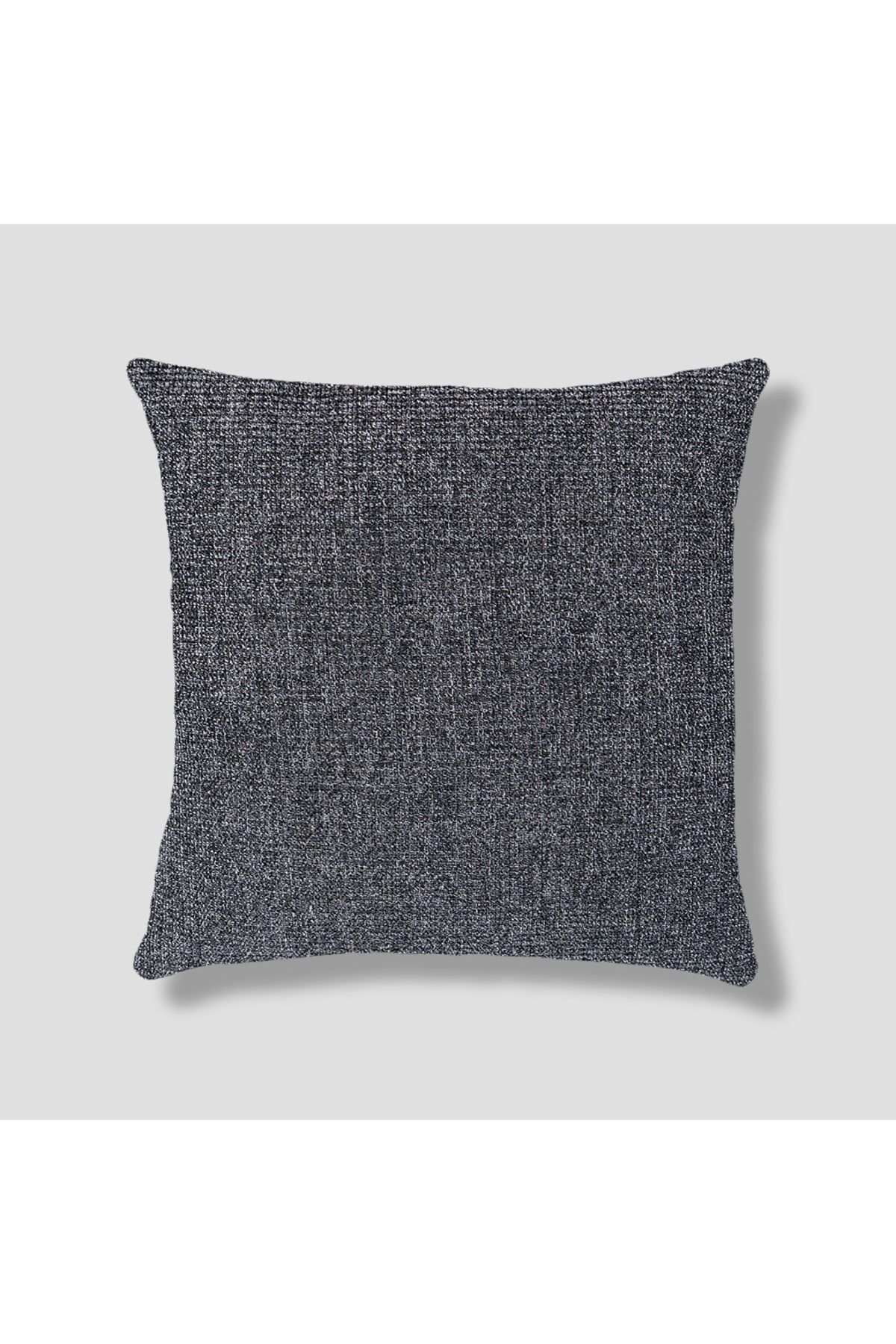 Sezyon Lorin Desenli 50x50 Kömür Grisi Kırlent Kılıfı