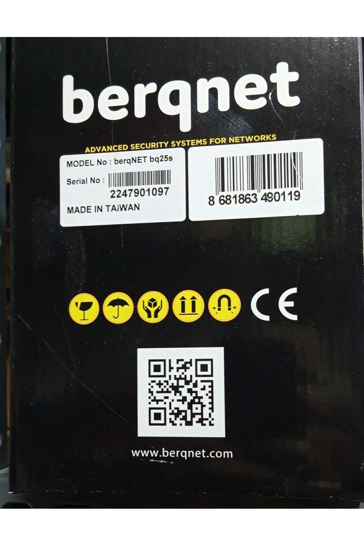 Berqnet BQ25S-UTM-FIREWALL-5651-Hotspot + 1 Yıl Lisans