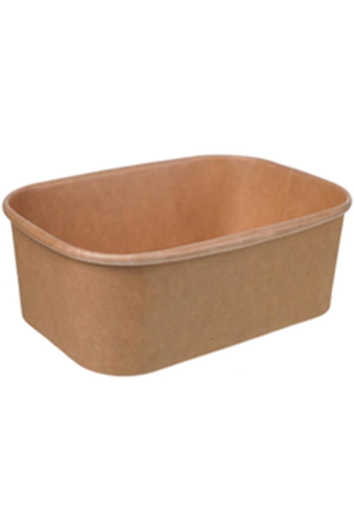 Ideal Pack-Kraft Mini Rectangular Containers with PET Lids - 250 ml (10 PCS) 5