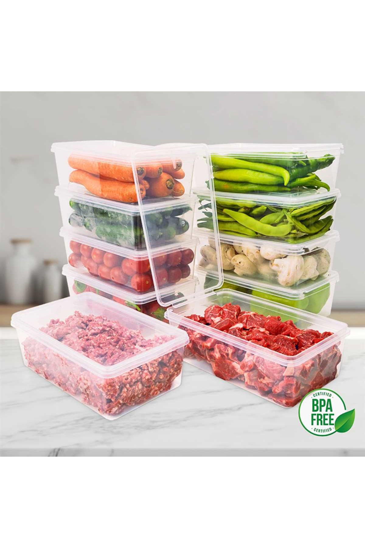 SGS Buzluk Saklama Kabı 2 Lt x 10'lu