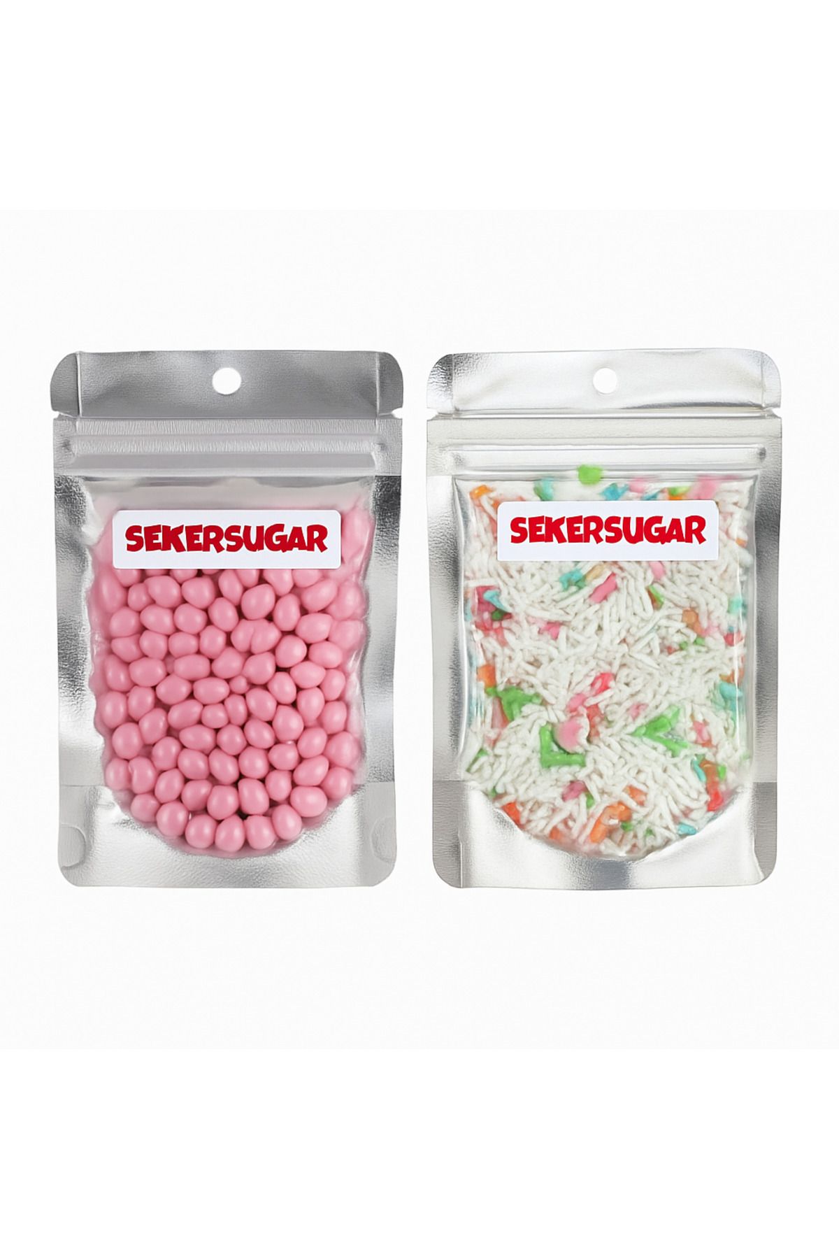 Sprinkles Rengarenk Pasta Süslemeleri 2 li 40g*2