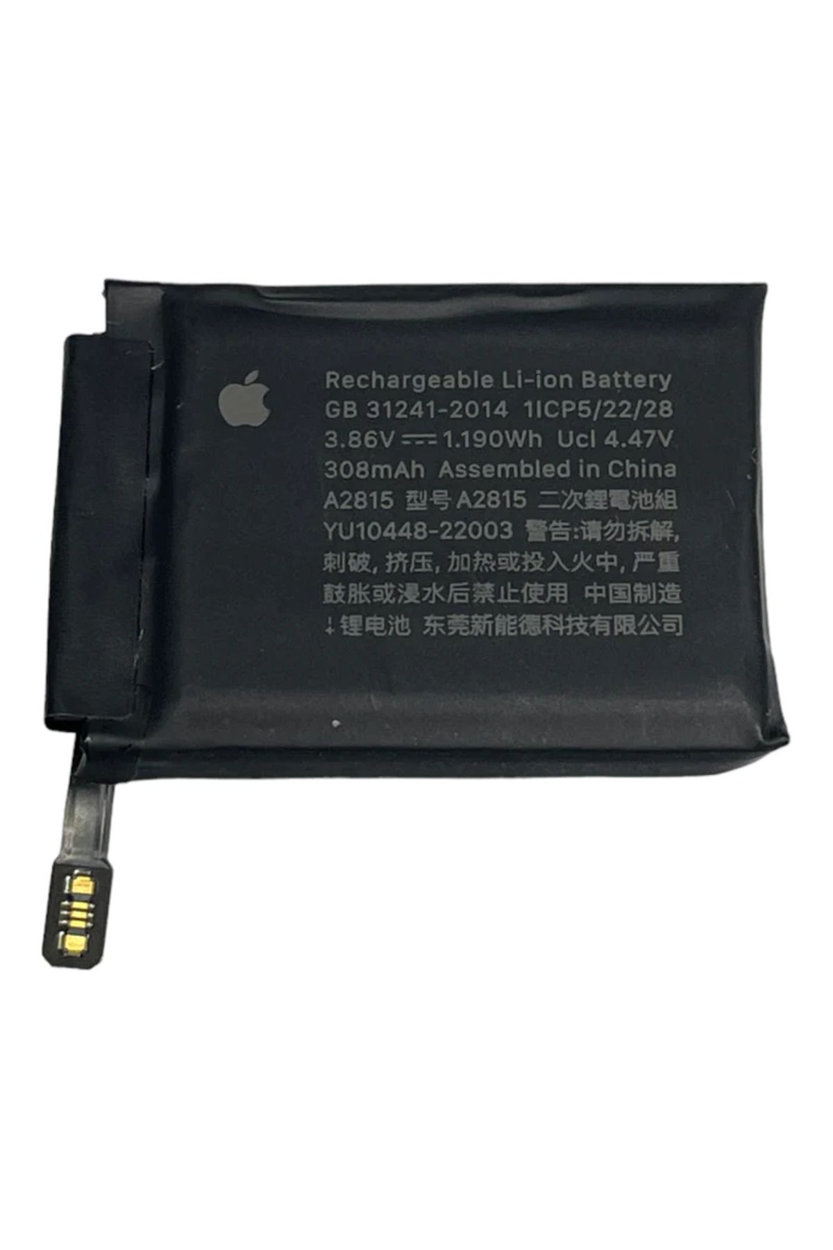 AXYA Apple Watch Series 8 45mm Uyumlu Pil Batrya A2815