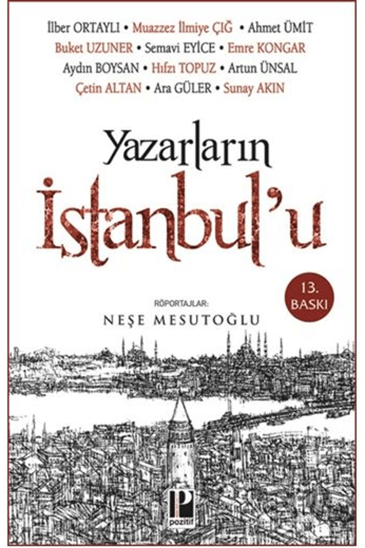 Pozitif Yayınları Yazarların İstanbul’u