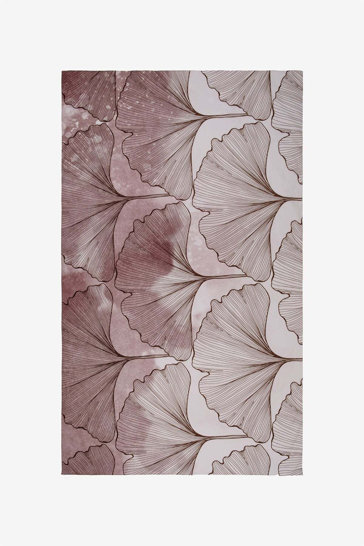 Barine Gingko Çiçeği Desenli Pamuk Pareo & Sarong