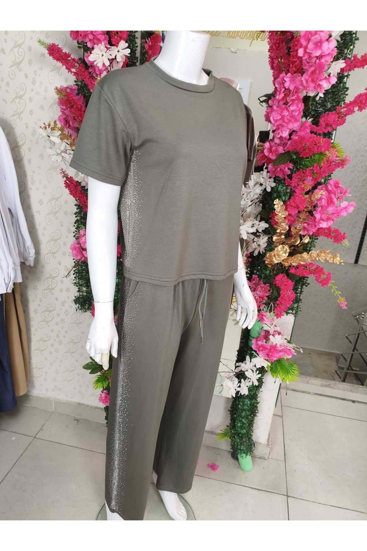 zeymiray taşlı eşofman takım