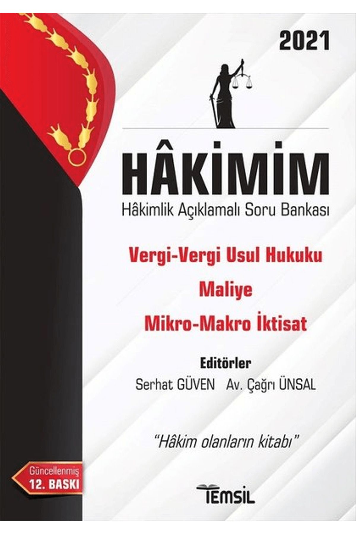 Temsil Kitap Hakimim - Hakimlik Açıklamalı Soru Bankası 2021
