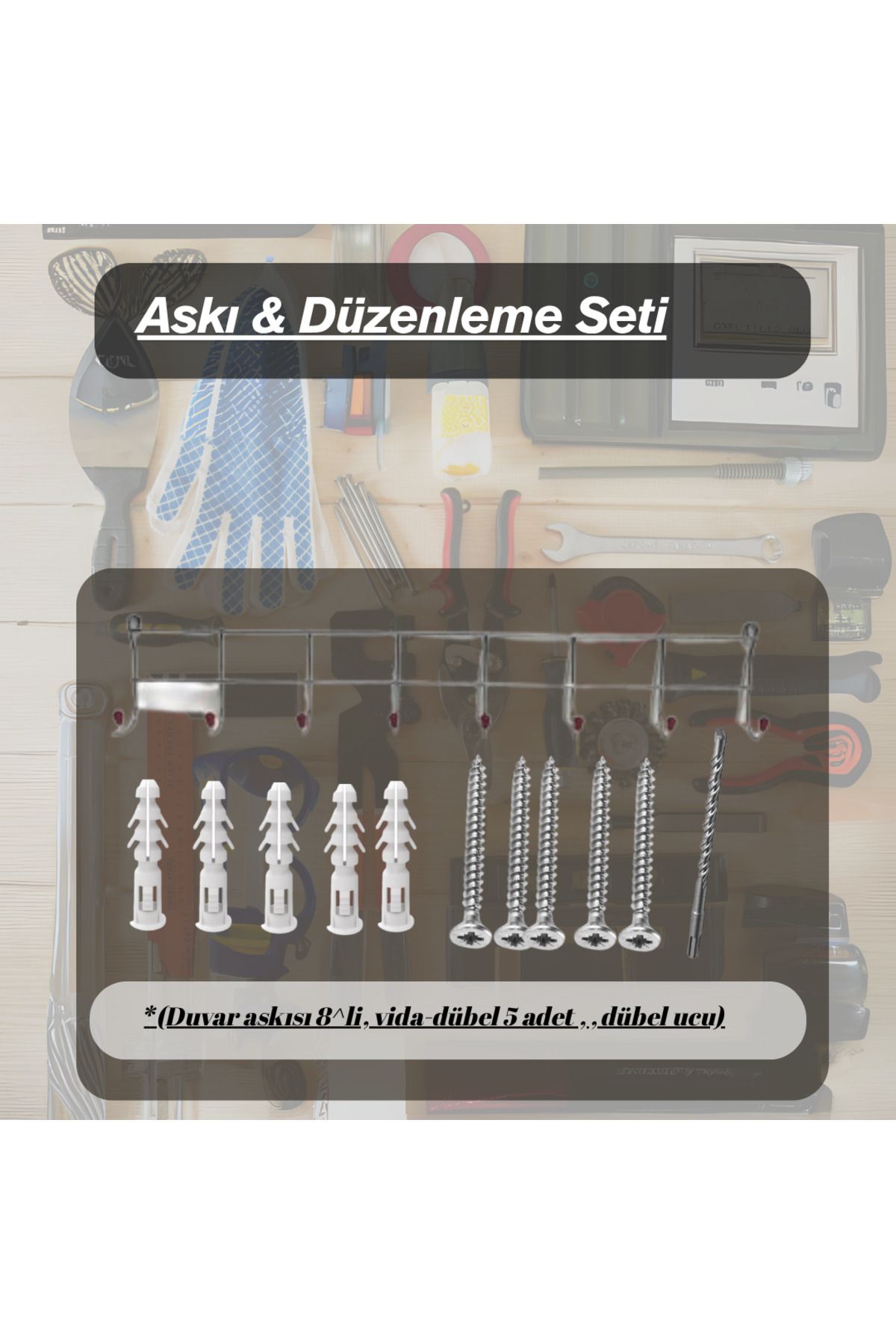 YMN ASKI & DÜZENLEME SETİ – 4 PARÇA