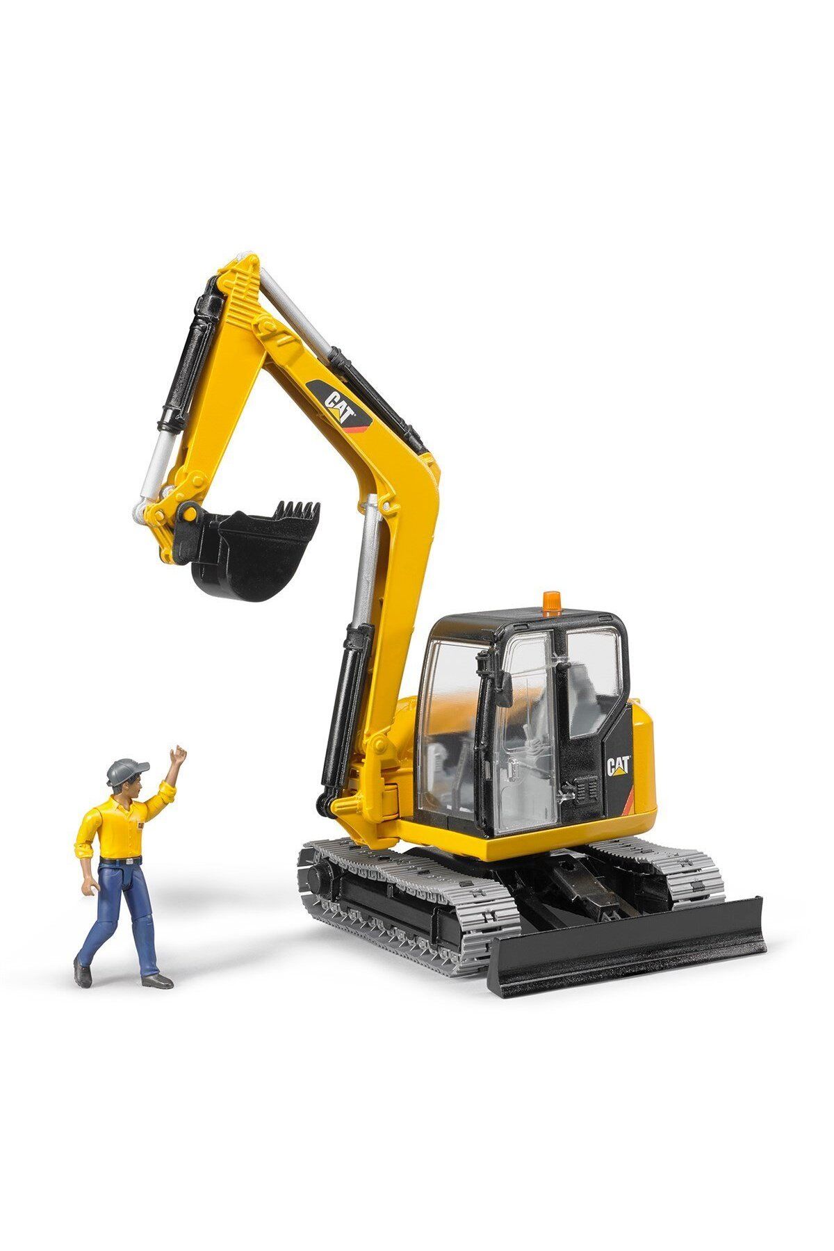Bruder CAT MINI EKSKAVATÖR VE İNŞAAT İŞÇİSİ