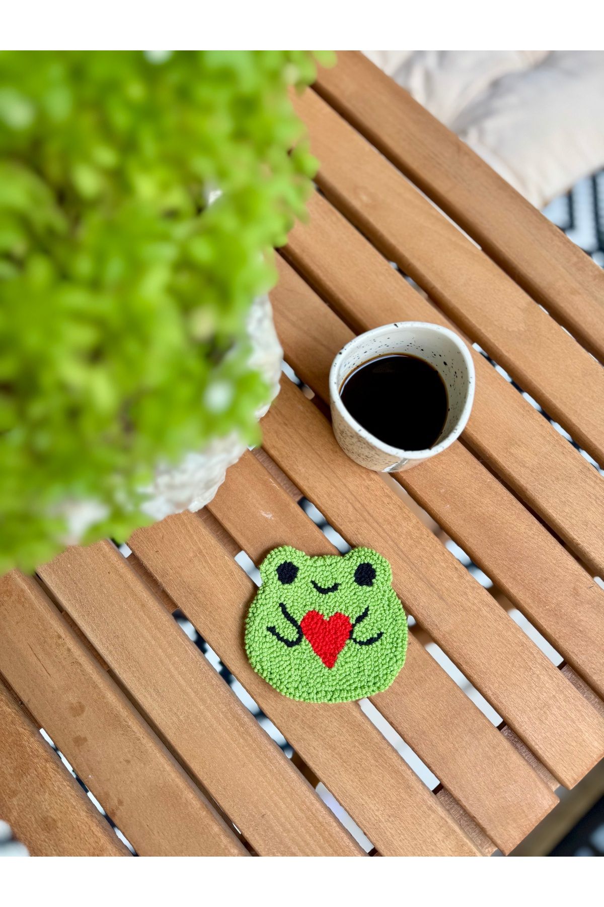 TKhome Punch Kalpli Kurbik Bardak Altlığı