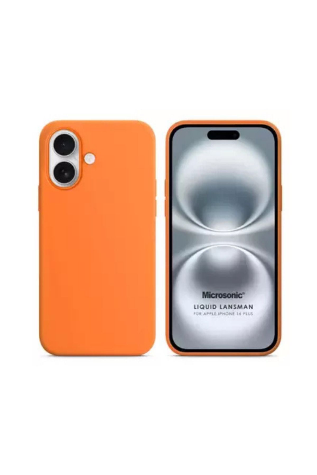 nexnova Apple Iphone 16 Plus Uyumlu Kılıf Kadife Lansman Soft Yumuşak Liquid Silikon Kamera Korumalı Kapak