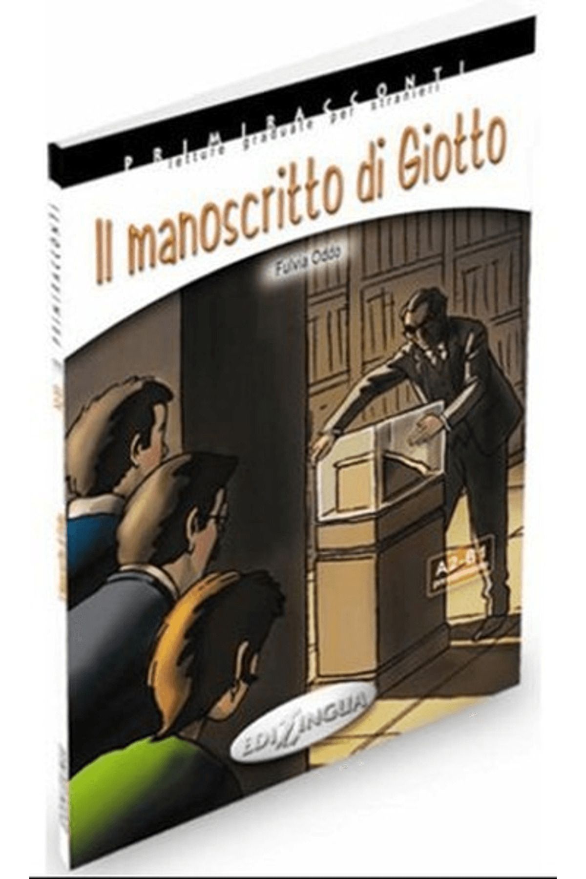 Edilingua Il Manoscritto di Giotto +CD - İtalyanca Okuma Kitabı Orta Seviye (A2-B1)