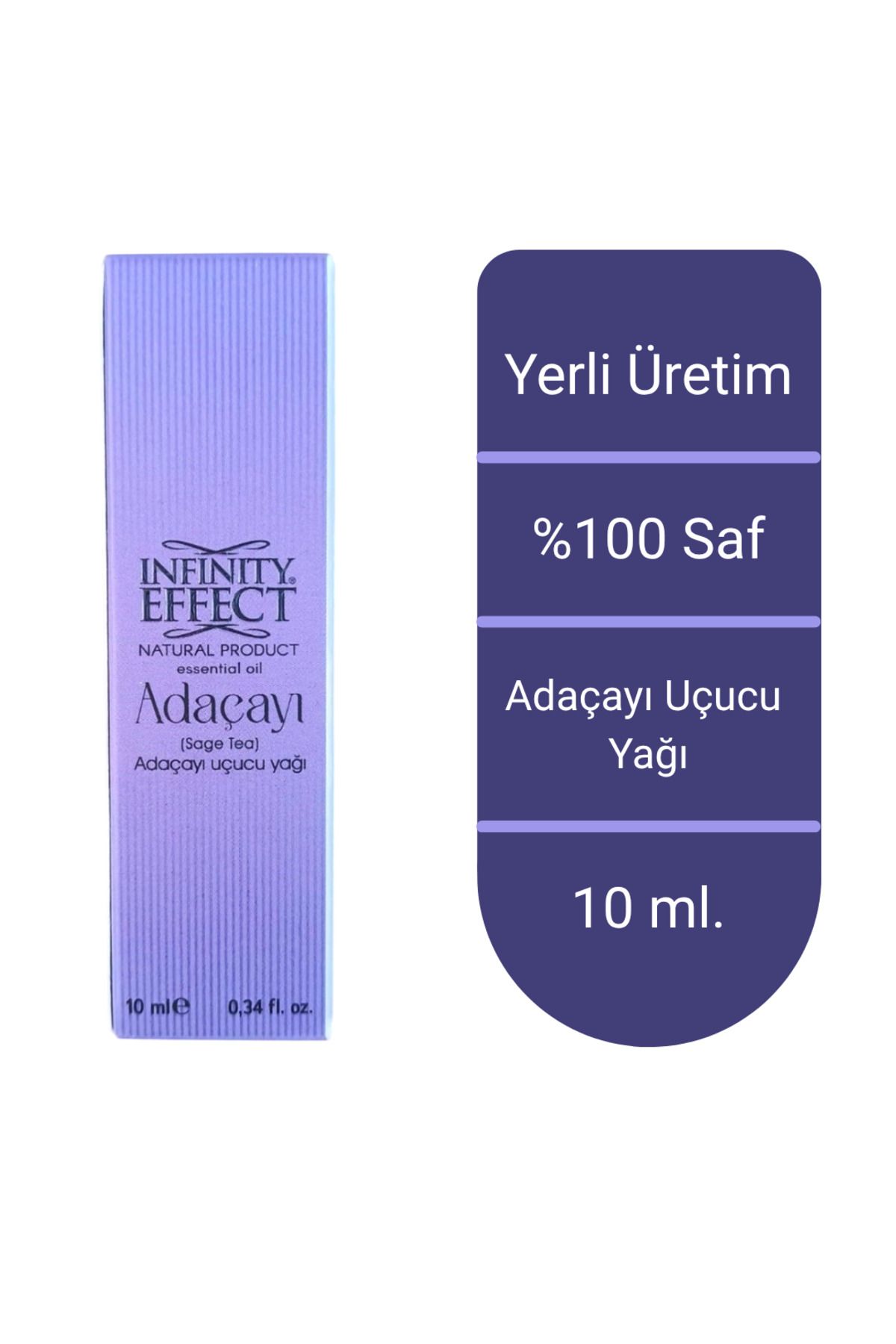 CYBERBAZAAR infinity effect Adaçayı Uçucu Yağ Buhurdanlık Yağı Difizör Esansı Oda Kokusu Esansı
