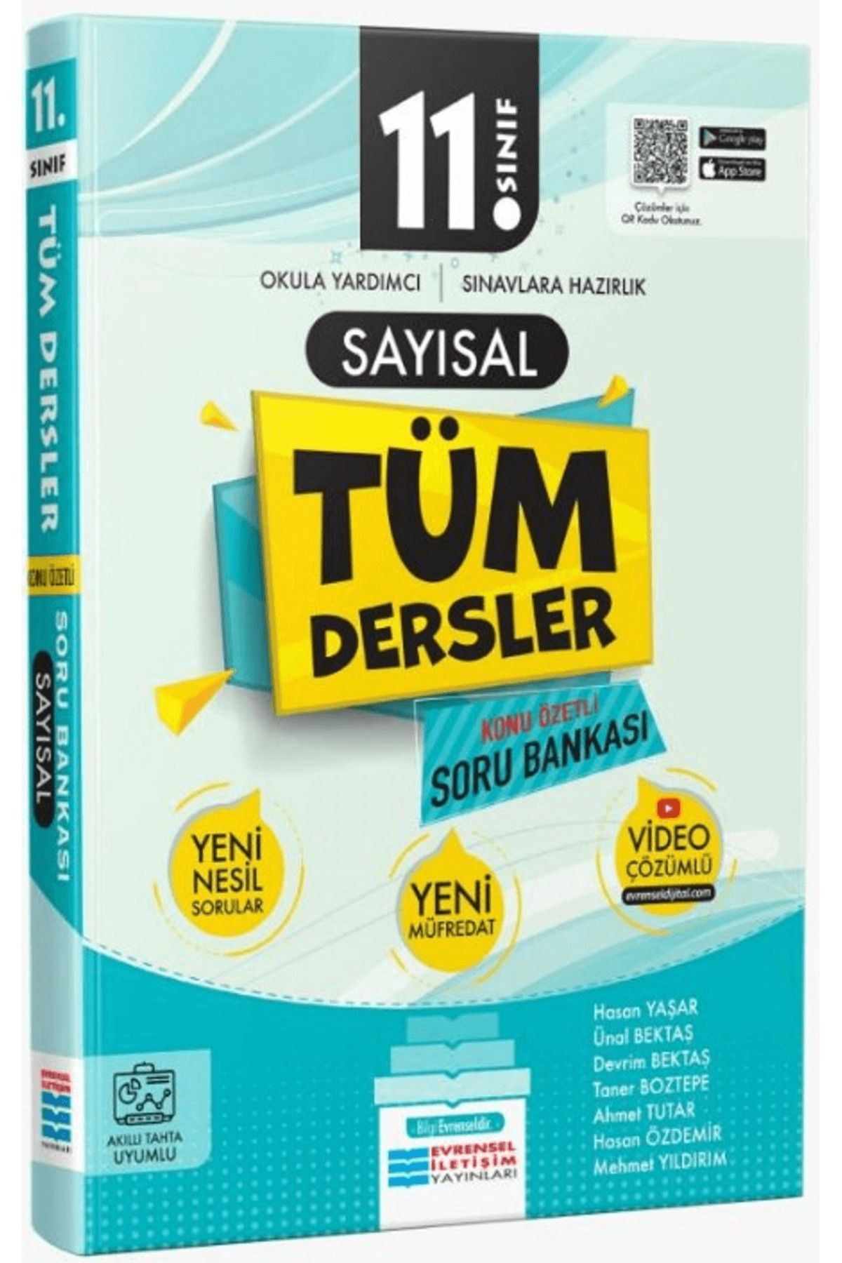 Evrensel İletişim Yayınları 11. Sınıf Tüm Dersler Sayısal Konu Özetli Soru Bankası