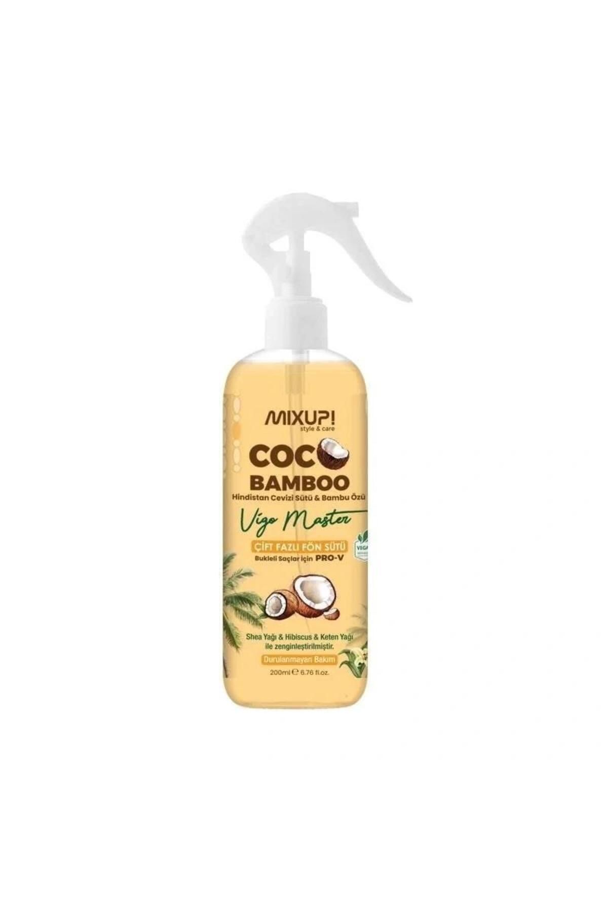 GRATİS Sıvı Saç Kremi Coco Bamboo Vigo Master Fön Sütü 200 Ml