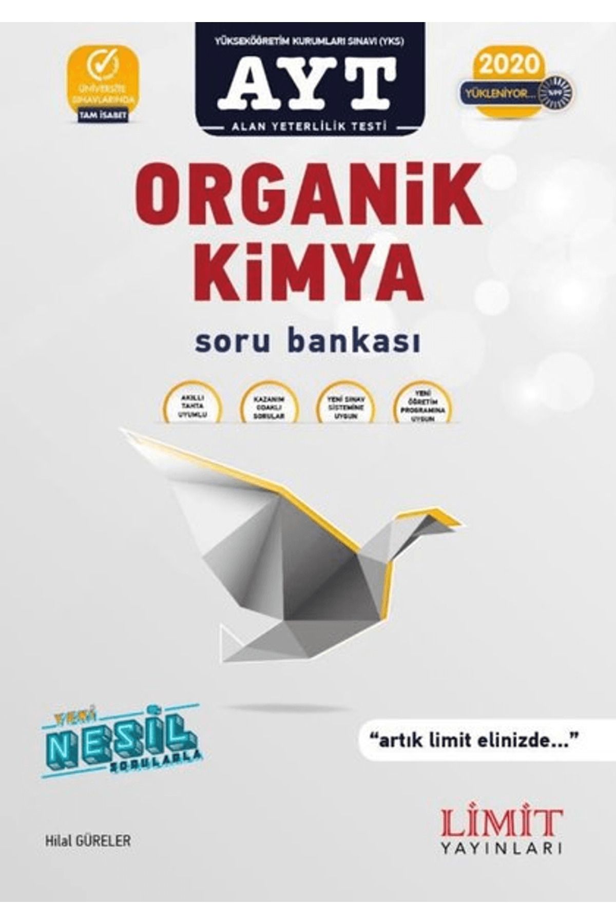 Limit Yayınları 2018 YKS Organik Kimya Soru Bankası 2. Oturum