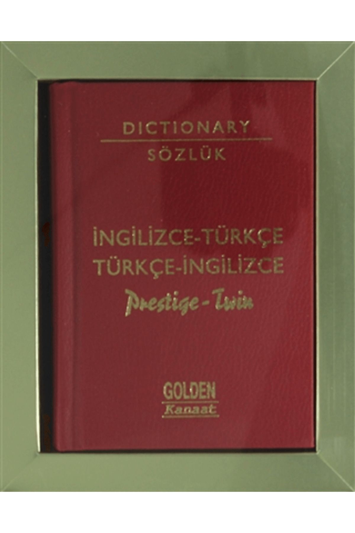 Kanaat Yayınları İngilizce-Türkçe, Türkçe-İngilizce Sözlük