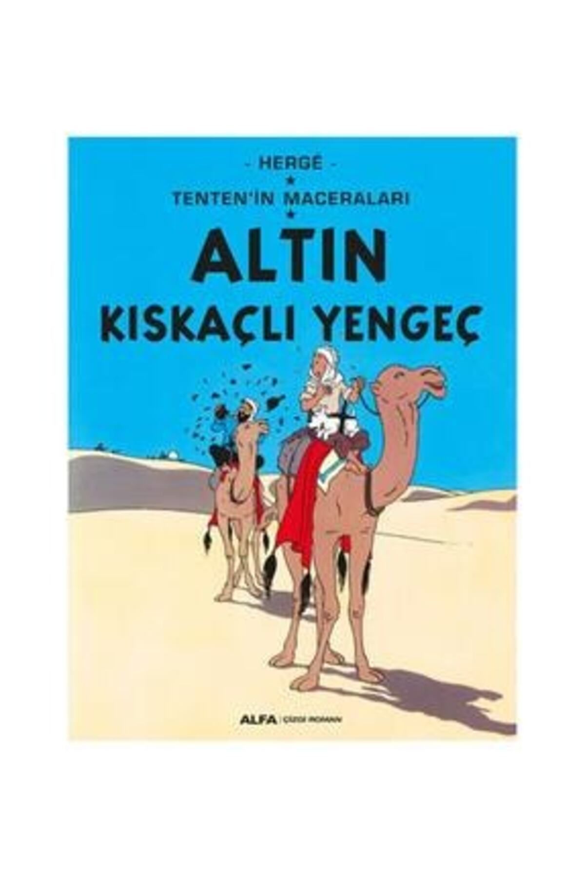 Alfa Yayınları Tenten'in Maceraları 9 - Altın Kıskaçlı Yengeç Çizgi Roman Türkçe 22 X 29,5 Ciltsiz