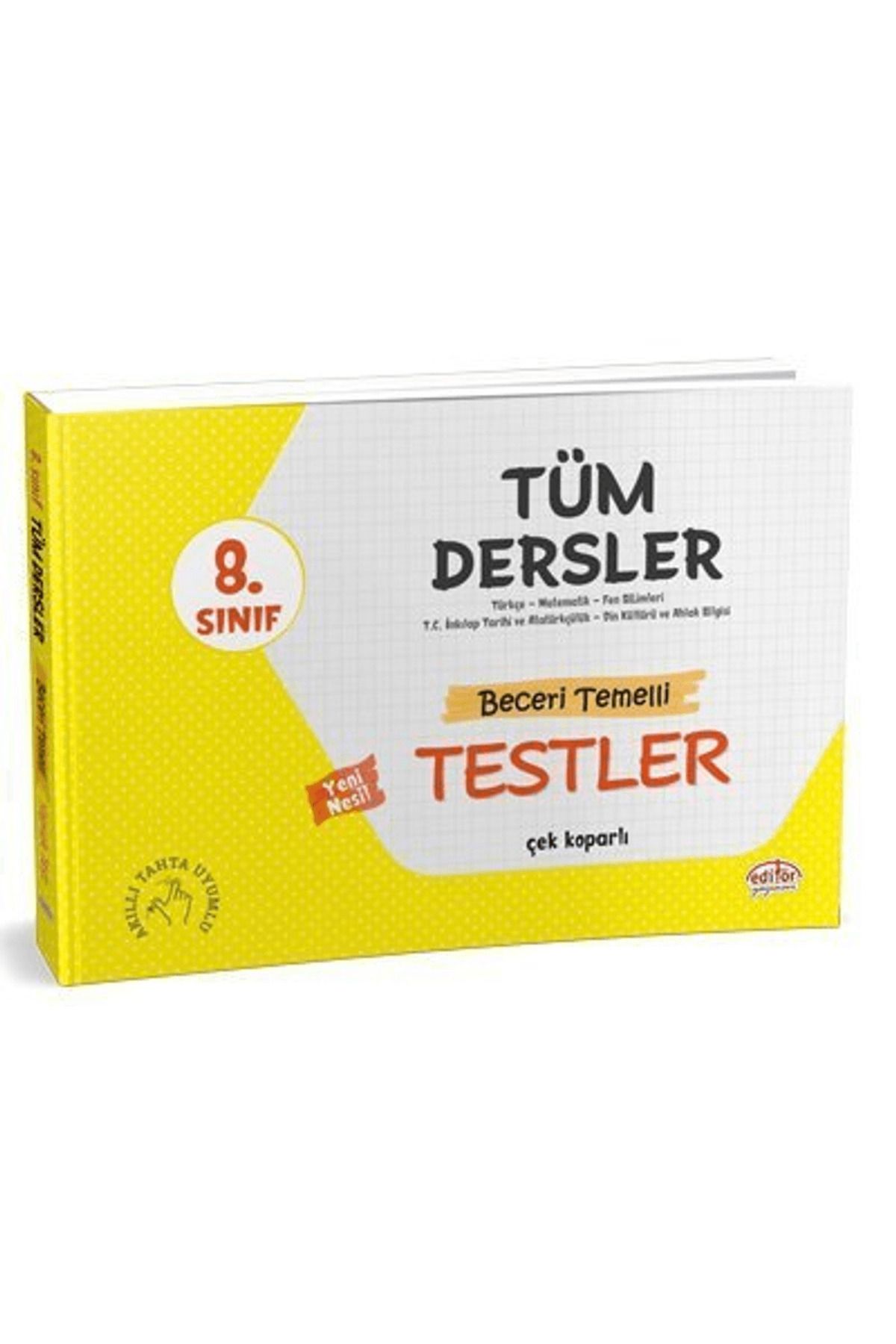 Editör Yayınevi 8. Sınıf Tüm Dersler Beceri Temelli Testler