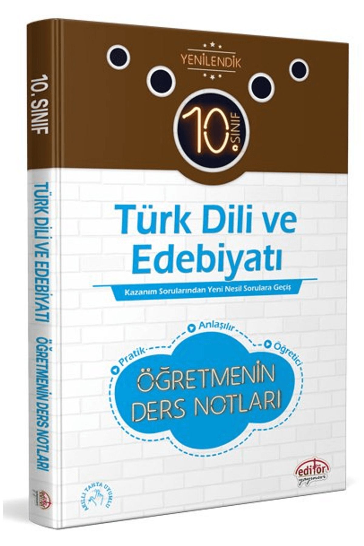 Editör Yayınevi 10. Sınıf Türk Dili ve Edebiyatı Öğretmenin Ders Notları
